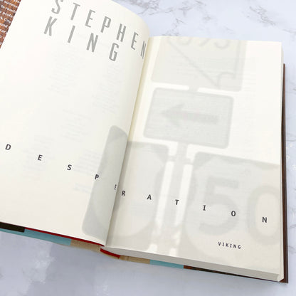Desperation by Stephen King [FIRST EDITION • FIRST PRINTING] 1996 • Viking