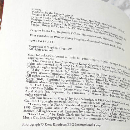 Desperation by Stephen King [FIRST EDITION • FIRST PRINTING] 1996 • Viking