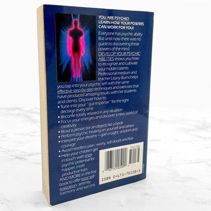 Develop Your Psychic Abilities by Litany Burns [1987 PAPERBACK] • Pocket Books