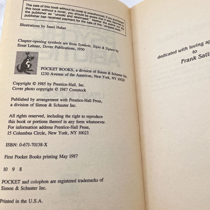 Develop Your Psychic Abilities by Litany Burns [1987 PAPERBACK] • Pocket Books