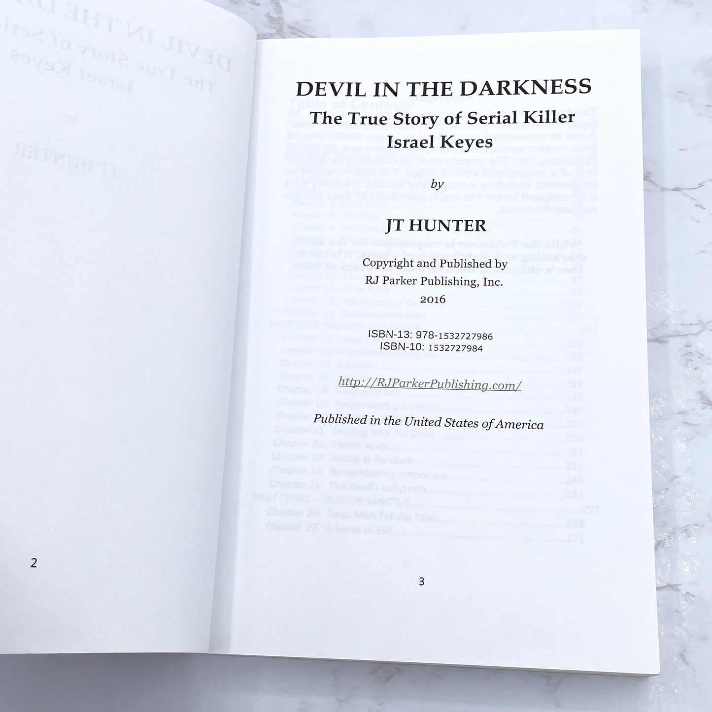 Devil in The Darkness: The True Story of Serial Killer Israel Keyes by J.T. Hunter [FIRST EDITION PAPERBACK] 2016