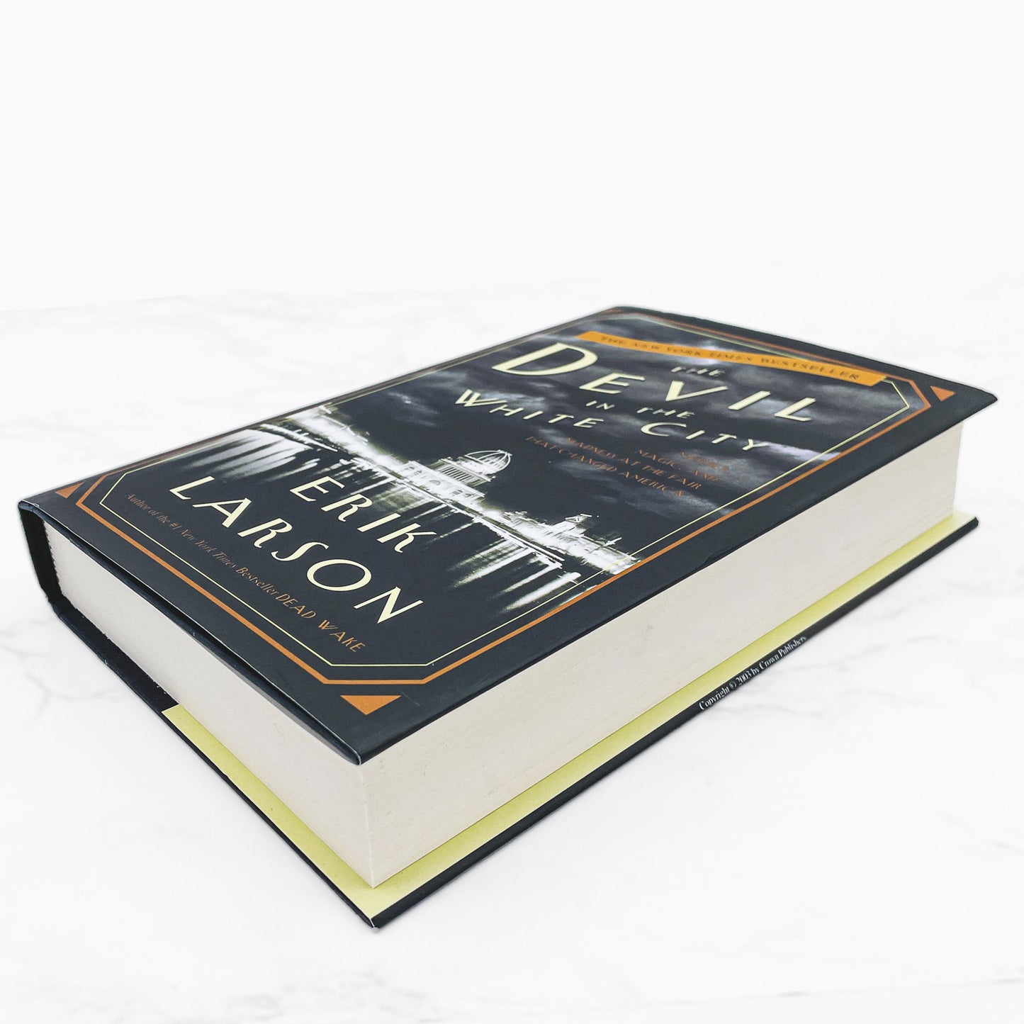 The Devil in the White City by Erik Larson [FIRST EDITION] 2003 • Crown • Later Printing