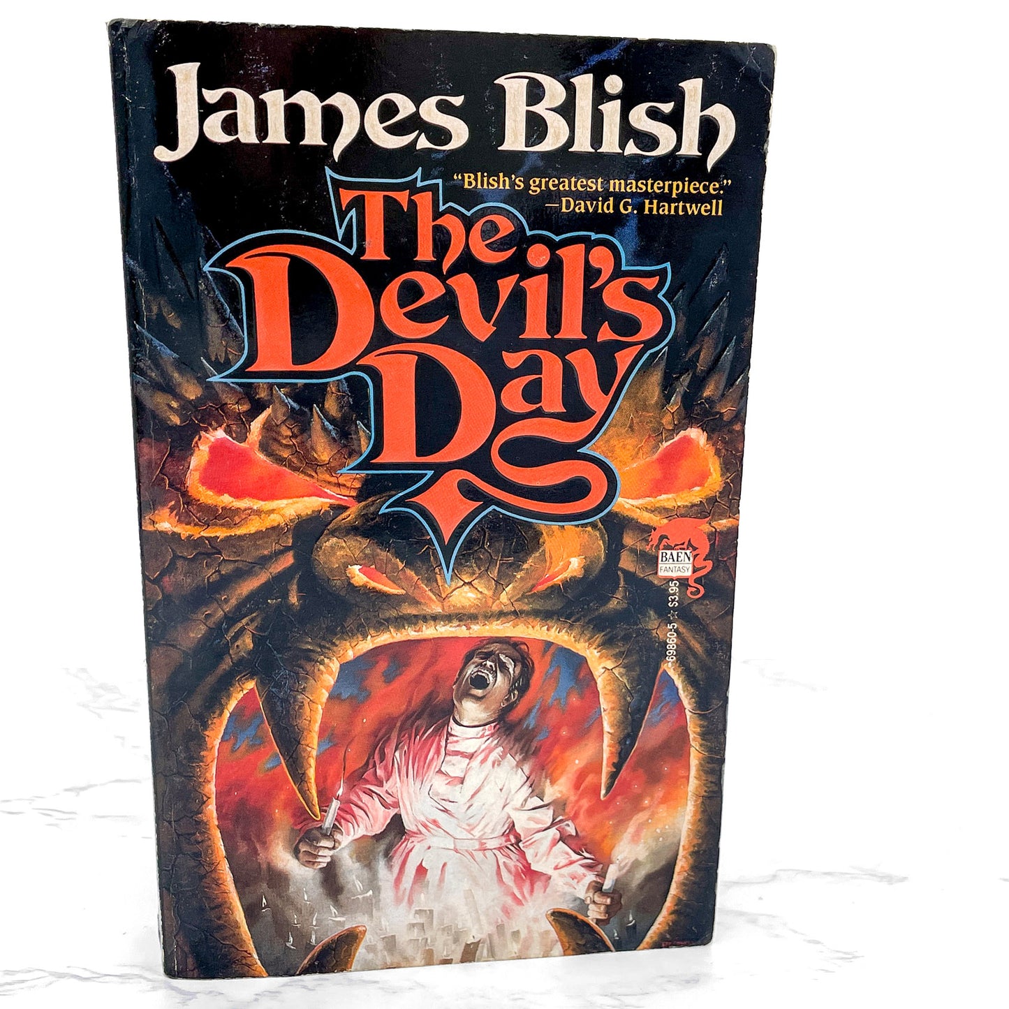 The Devil's Day: Black Easter and The Day After Judgment by James Blish [FIRST PAPERBACK PRINTING] 1990 • Baen