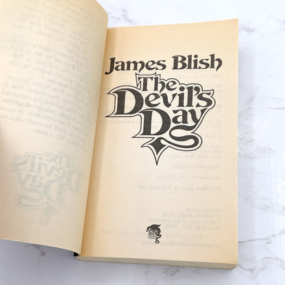 The Devil's Day: Black Easter and The Day After Judgment by James Blish [FIRST PAPERBACK PRINTING] 1990 • Baen