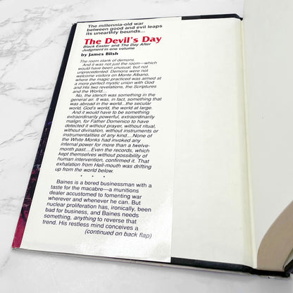 The Devil's Day: Black Easter + The Day After Judgment by James Blish [HARDCOVER OMNIBUS] BCE • 1990 • BAEN