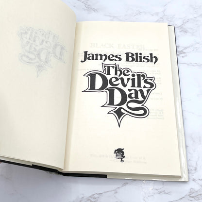 The Devil's Day: Black Easter + The Day After Judgment by James Blish [HARDCOVER OMNIBUS] BCE • 1990 • BAEN