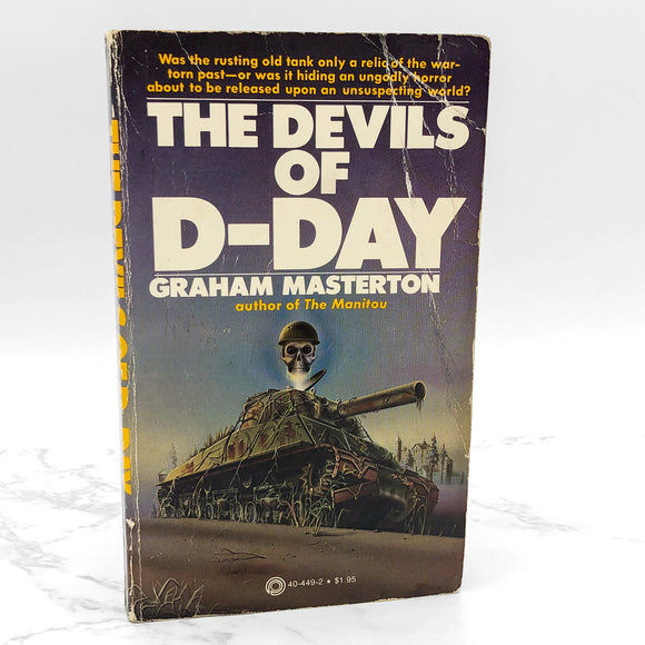 The Devils Of D-Day by Graham Masterton [FIRST EDITION • FIRST PRINTING] 1978 • Pinnacle