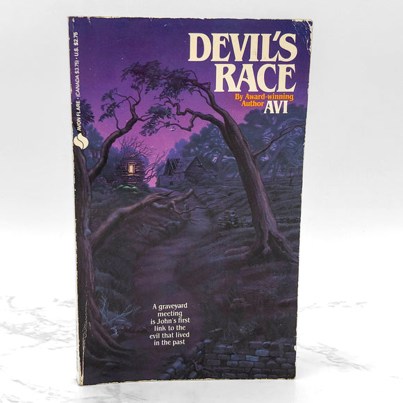 Devil's Race by Avi [FIRST PAPERBACK EDITION] 1987 • Avon Flare