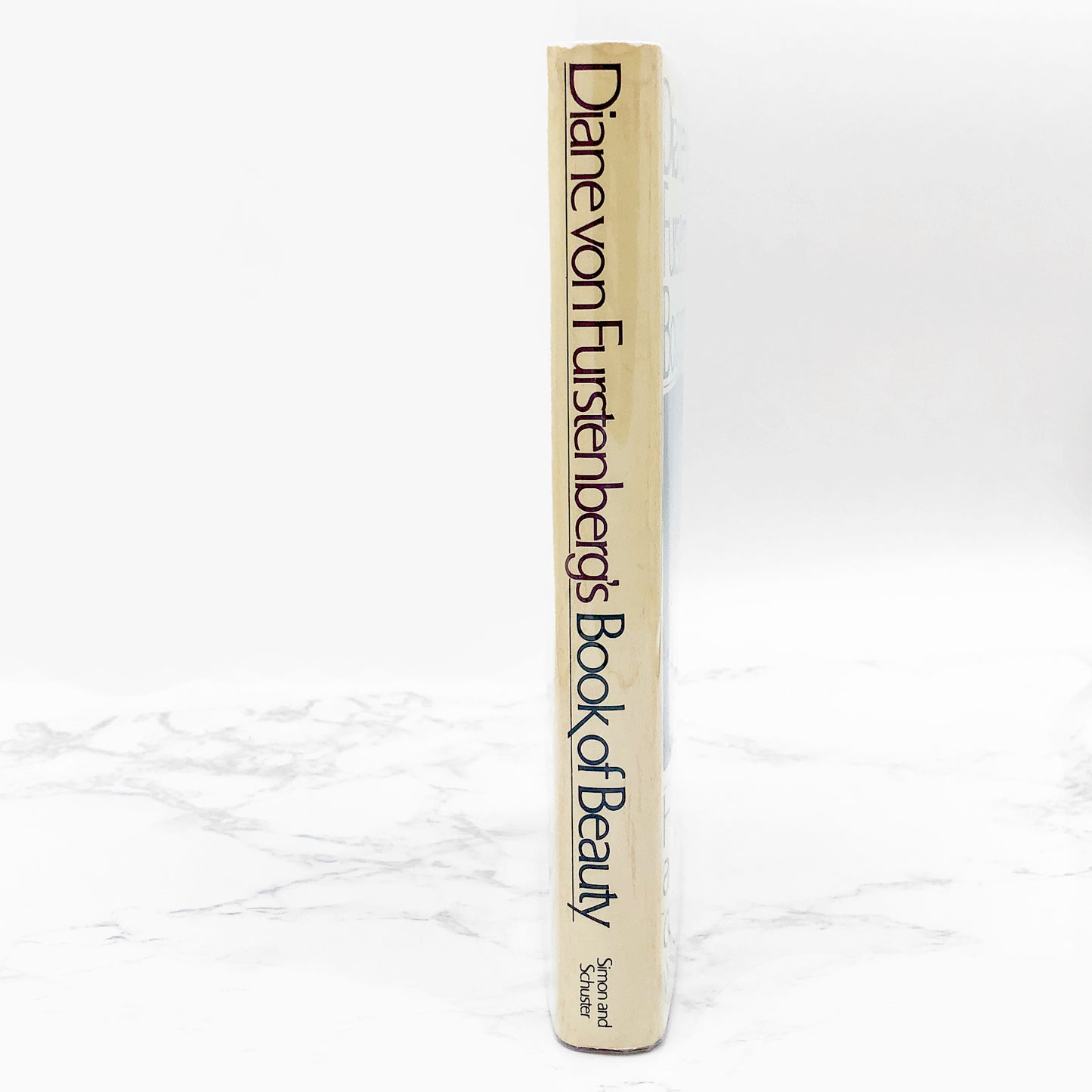 Diane von Furstenberg's Book of Beauty by Diane Von Furstenberg [1976 HARDCOVER] • Simon & Schuster