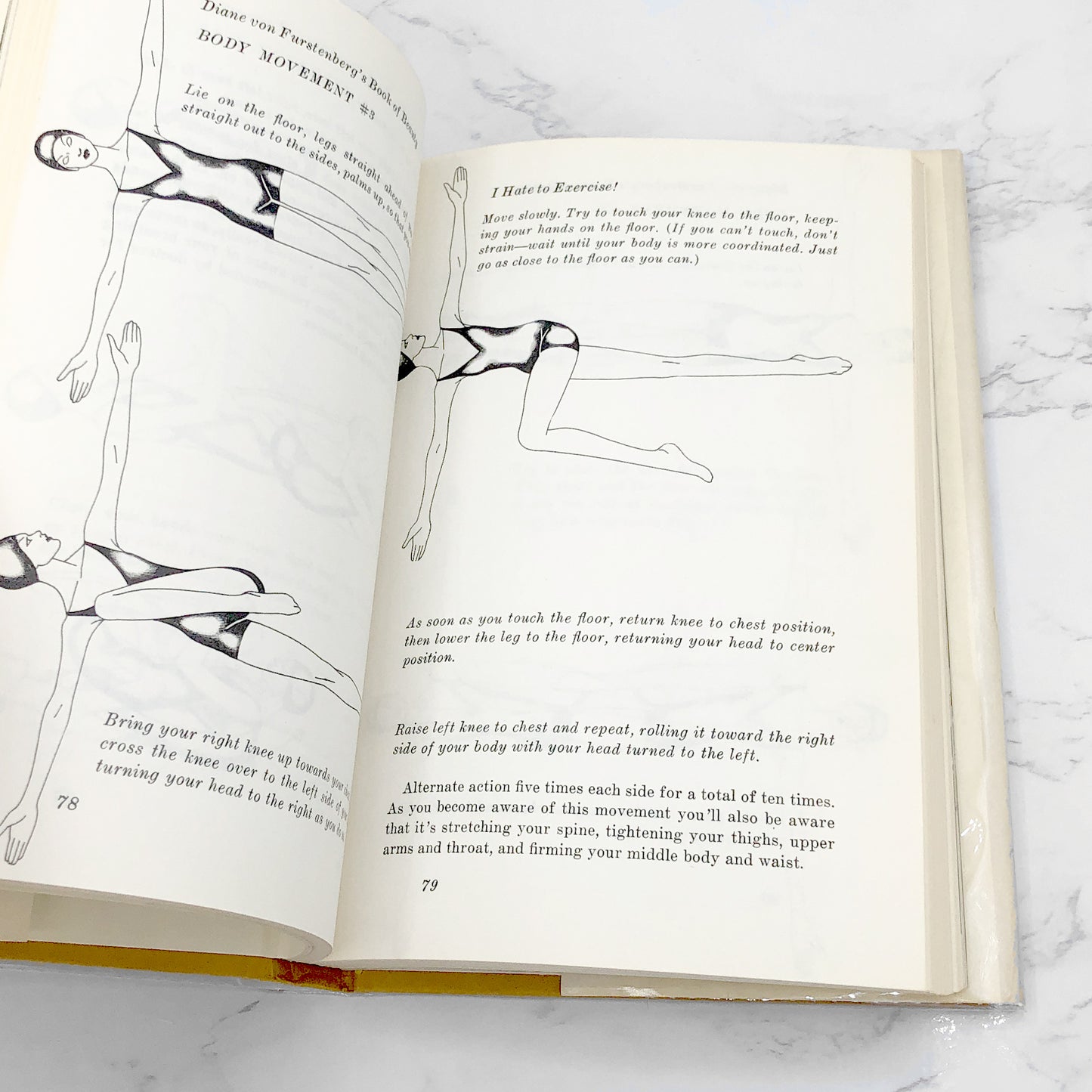 Diane von Furstenberg's Book of Beauty by Diane Von Furstenberg [1976 HARDCOVER] • Simon & Schuster