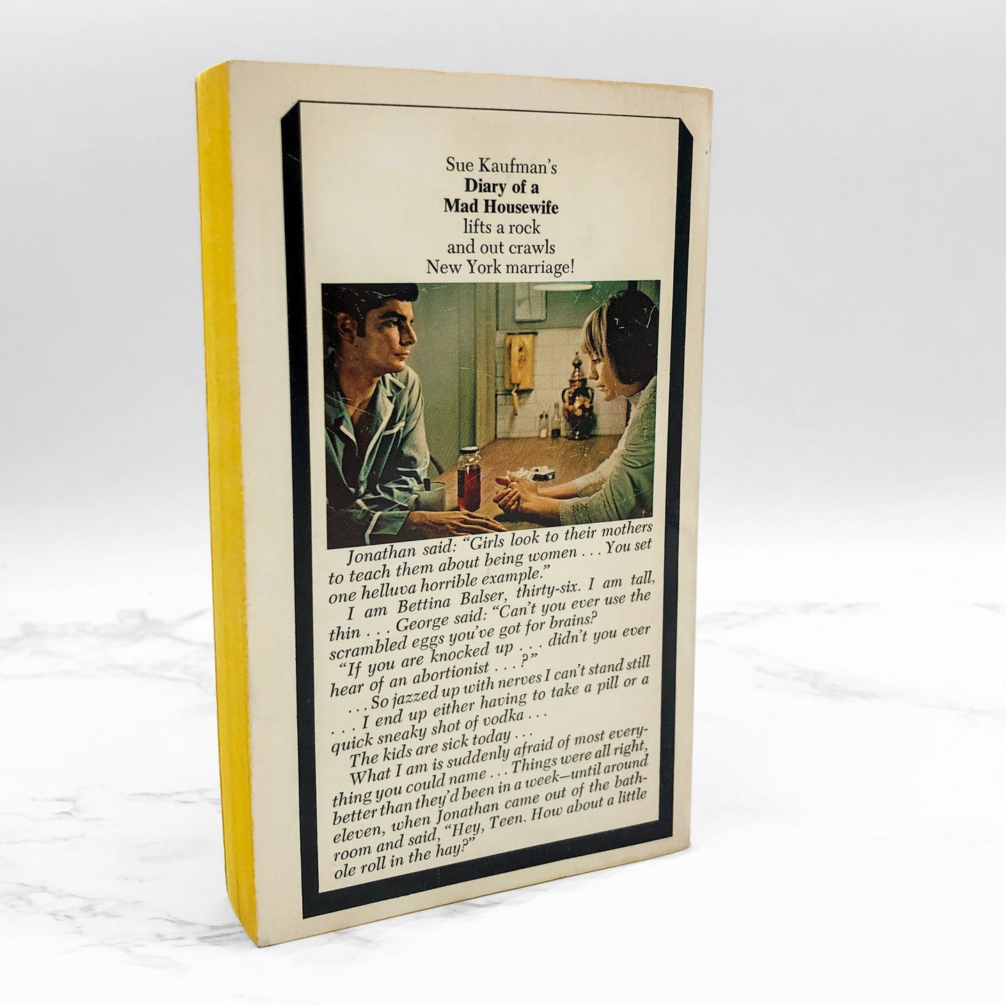 Diary of a Mad Housewife by Sue Kaufman [1970 PAPERBACK] • Bantam
