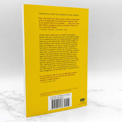 Diary of a Man in Despair by Friedrich Reck [DELUXE TRADE PAPERBACK] 2013 • NYRB