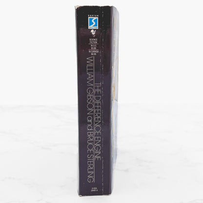 The Difference Engine by William Gibson & Bruce Sterling [FIRST PAPERBACK EDITION] 1992 • Bantam Spectra