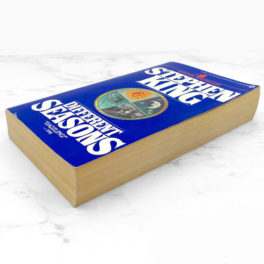 Different Seasons by Stephen King [FIRST PAPERBACK PRINTING] 1983 • Blue Variant