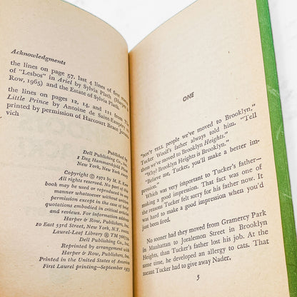 Dinky Hocker Shoots Smack! by M.E. Kerr [FIRST PAPERBACK PRINTING] 1973 • Dell