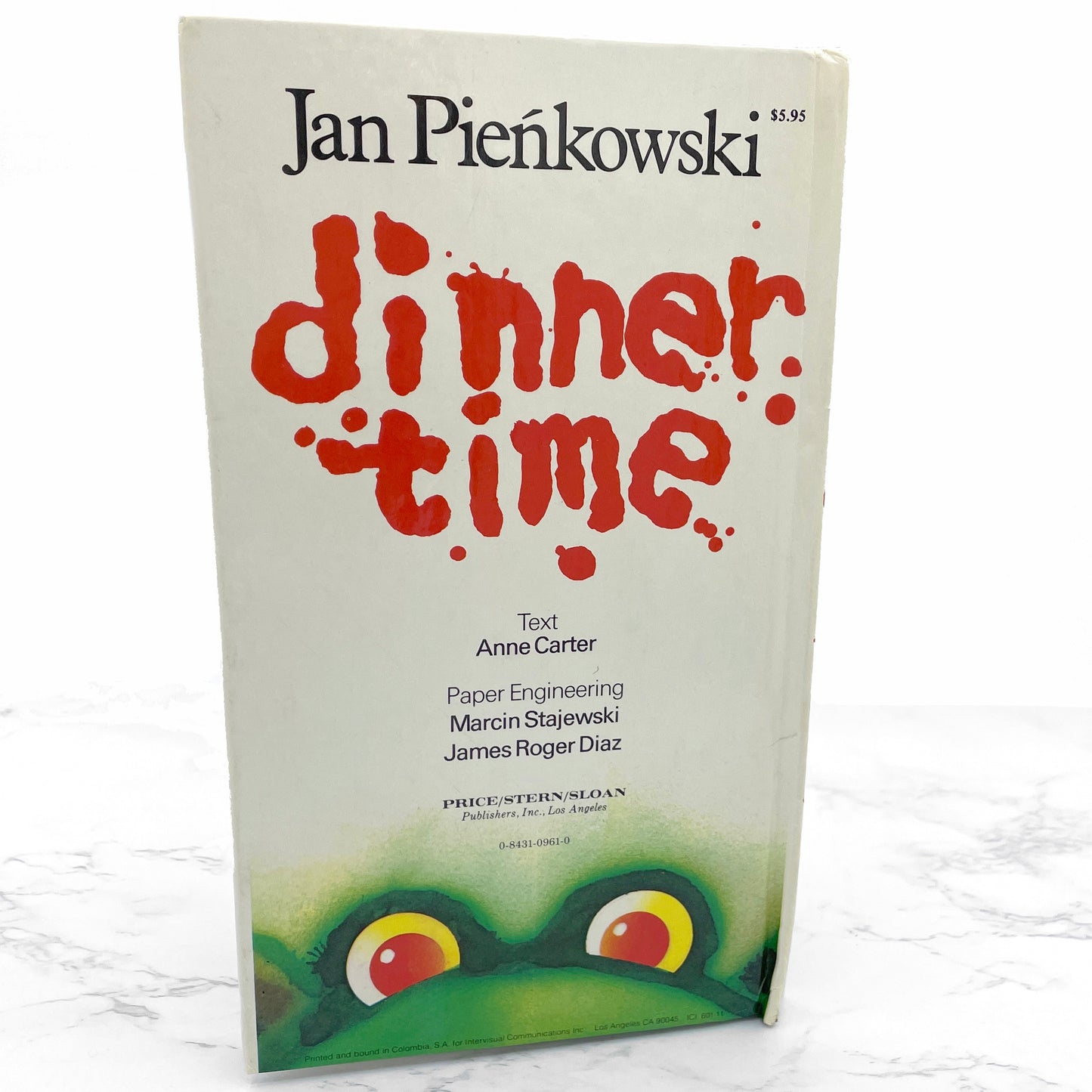 Dinner Time by Jan Pieńkowski [FIRST EDITION POP-UP BOOK] 1984 • Price Stern Sloan