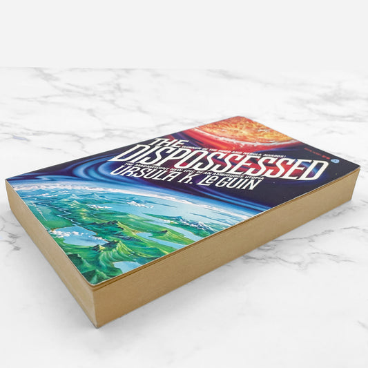 The Dispossessed by Ursula K. Le Guin [FIRST PAPERBACK EDITION] 1975 • Avon Books