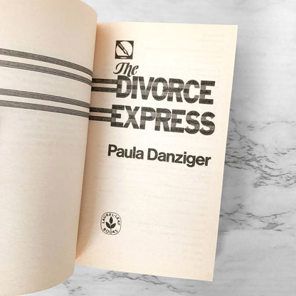 The Divorce Express by Paula Danziger [1988 PAPERBACK] • Dell Laurel-Leaf