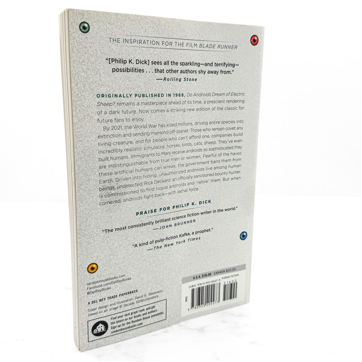 Do Androids Dream of Electric Sheep? by Philip K. Dick [TRADE PAPERBACK] 2017 • Del-Rey
