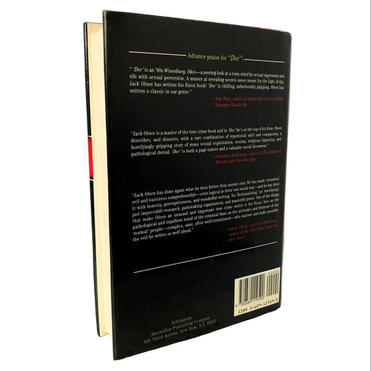 Doc: The Rape of the Town of Lovell by Jack Olsen [FIRST EDITION • FIRST PRINTING] 1989 • Atheneum