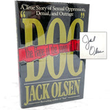 Doc: The Rape of the Town of Lovell by Jack Olsen SIGNED! [FIRST EDITION • FIRST PRINTING] 1989 • Atheneum