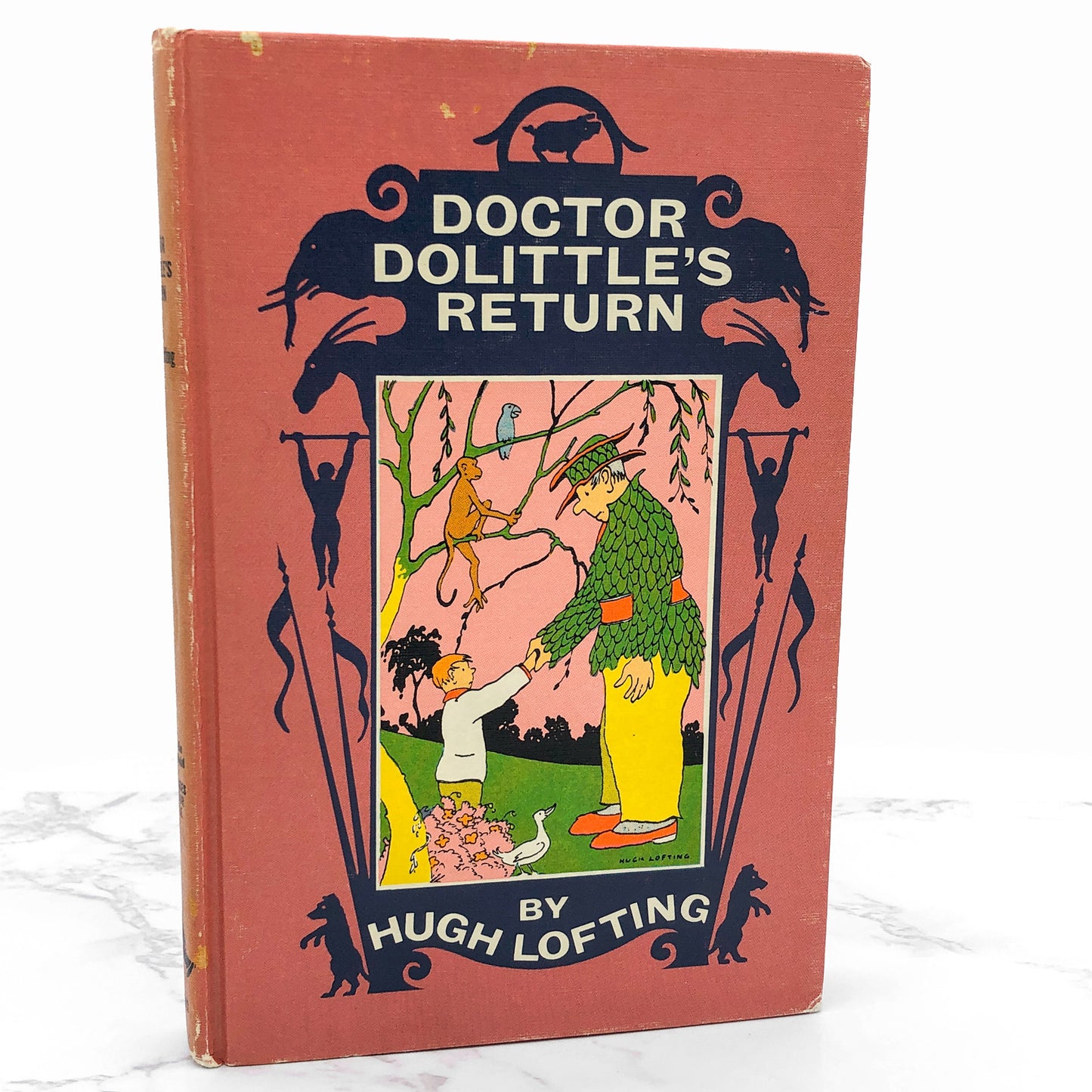 Doctor Dolittle's Return by Hugh Lofting [HARDCOVER RE-ISSUE] 1961 • J.B. Lippincott