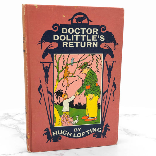 Doctor Dolittle's Return by Hugh Lofting [HARDCOVER RE-ISSUE] 1961 • J.B. Lippincott