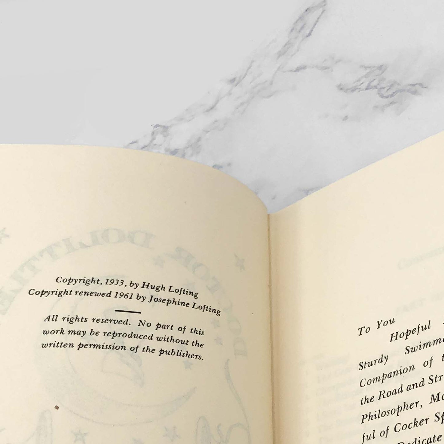 Doctor Dolittle's Return by Hugh Lofting [HARDCOVER RE-ISSUE] 1961 • J.B. Lippincott