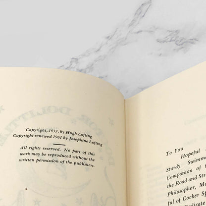 Doctor Dolittle's Return by Hugh Lofting [HARDCOVER RE-ISSUE] 1961 • J.B. Lippincott