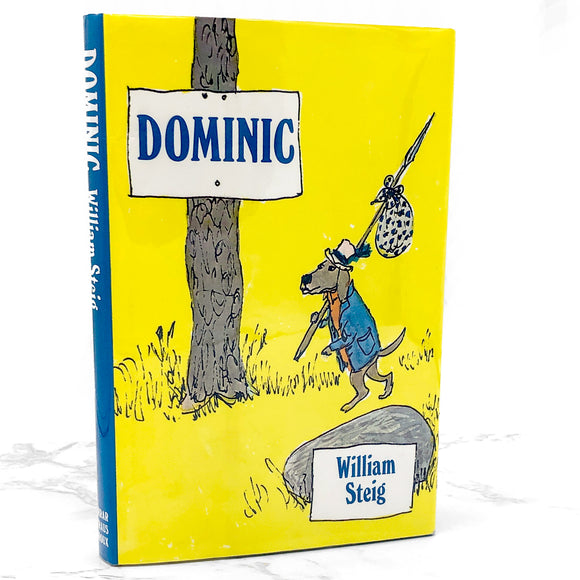 Dominic by William Steig [FIRST EDITION] • 9th Printing / 1994 • Farrar Straus Giroux