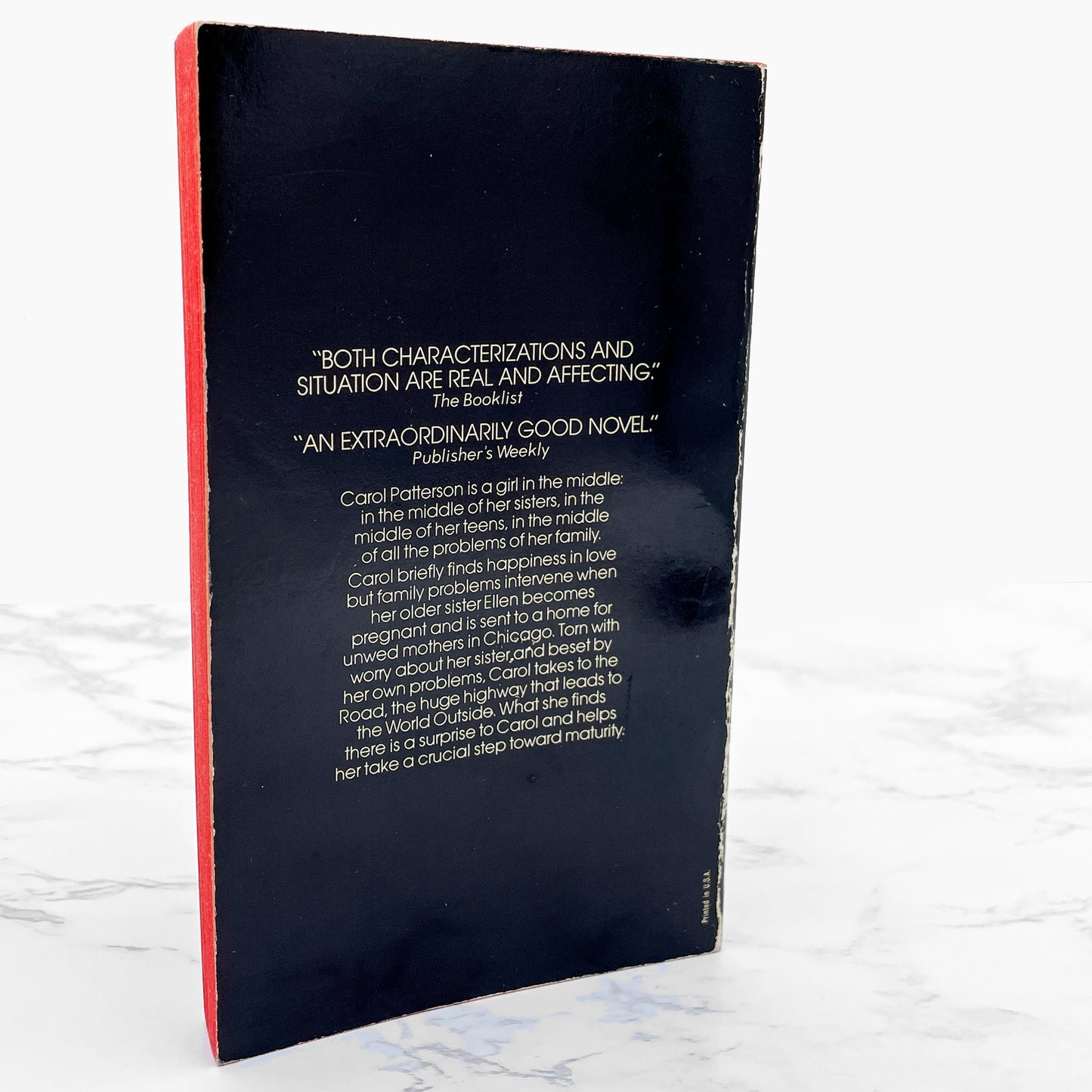 Don't Look and It Won't Hurt by Richard Peck [1973 PAPERBACK] • Avon