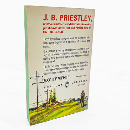 The Doomsday Men by J.B. Priestley [FIRST U.S. PAPERBACK PRINTING] 1962 • Popular Library