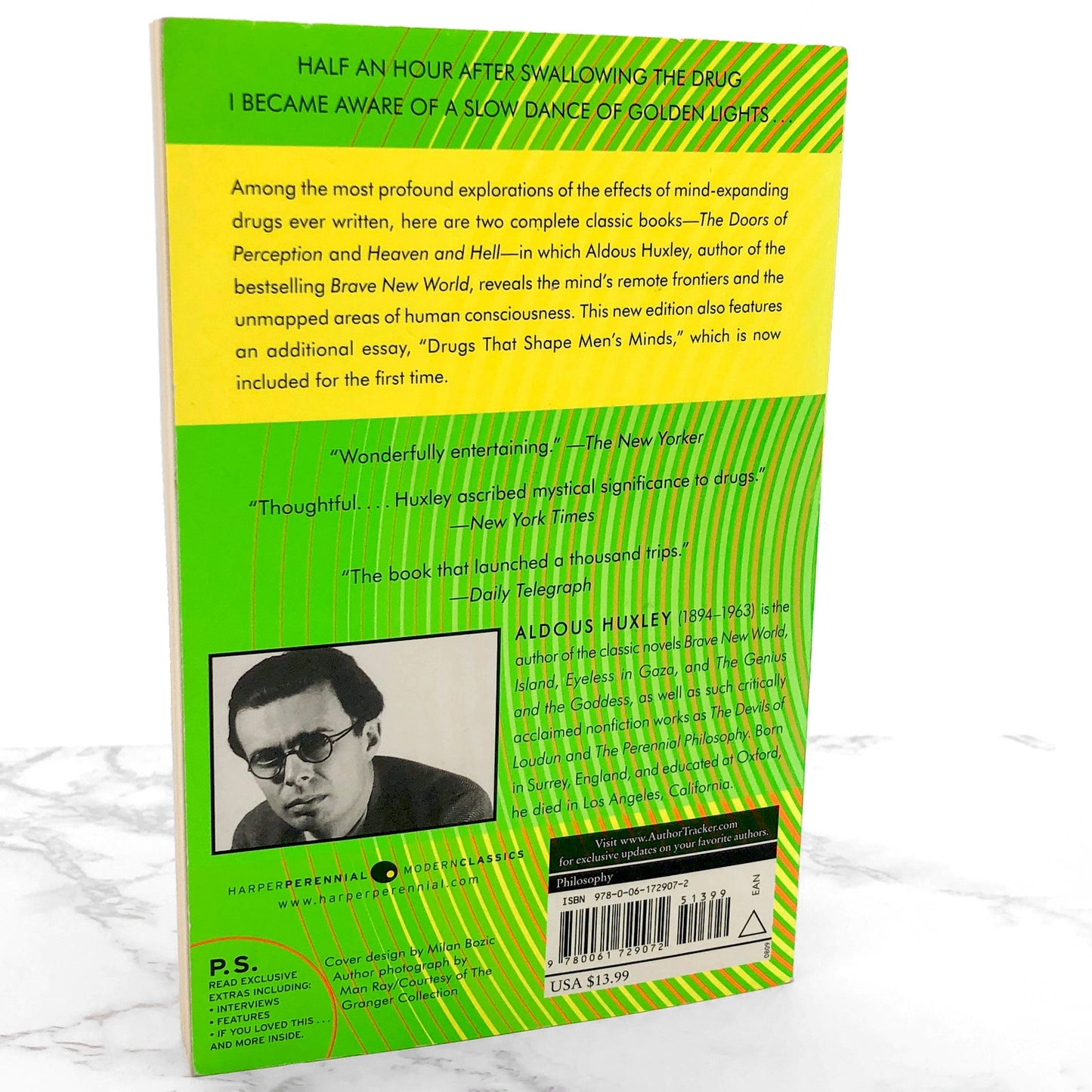 The Doors of Perception & Heaven and Hell by Aldous Huxley [TRADE PAPERBACK] 2009 • Harper Perennial