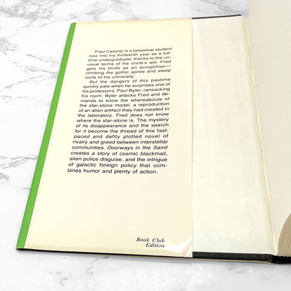 Doorways in the Sand by Roger Zelazny [1976 HARDCOVER] BCE • Harper & Row • Mint!