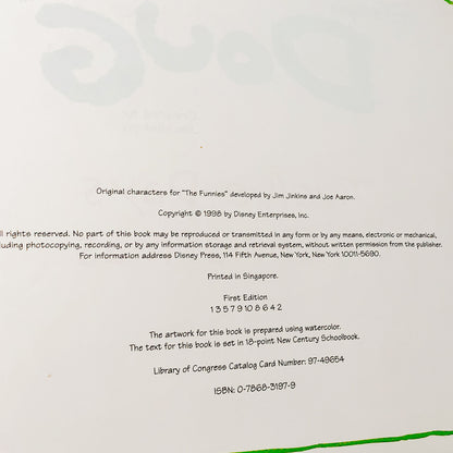 DOUG Twelve Days Of Christmas by Linda K. Garvey [FIRST EDITION] 1998 • Disney Press