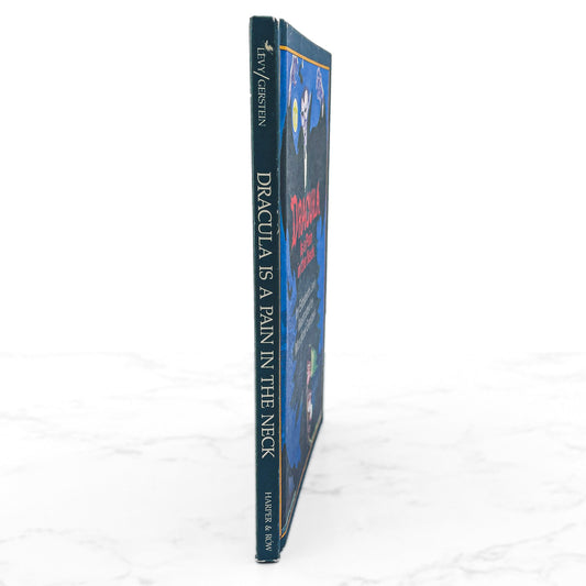 Dracula is a Pain in the Neck by Elizabeth Levy & illustrated by Mordicai Gerstein [FIRST EDITION] 1983