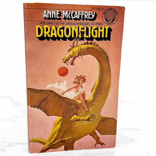 Dragonflight by Anne McCaffrey [1976 PAPERBACK] • Ballantine