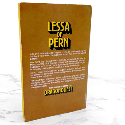 Dragonflight by Anne McCaffrey [1976 PAPERBACK] • Ballantine