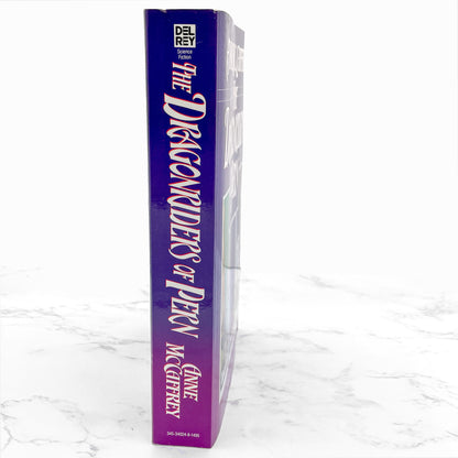 The Dragonriders of Pern (Dragonflight, Dragonquest, The White Dragon) by Anne McCaffrey [FIRST EDITION OMNIBUS] 1988 • Del-Rey