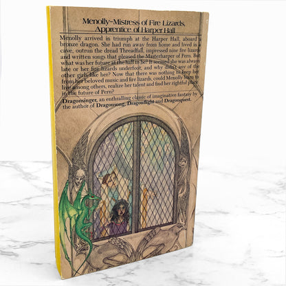 Dragonsinger by Anne McCaffrey [FIRST PAPERBACK PRINTING] 1978 • Bantam