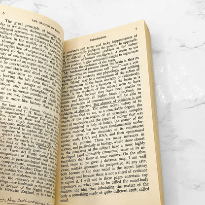 The Dragons of Eden by Carl Sagan [1981 PAPERBACK] • Ballantine