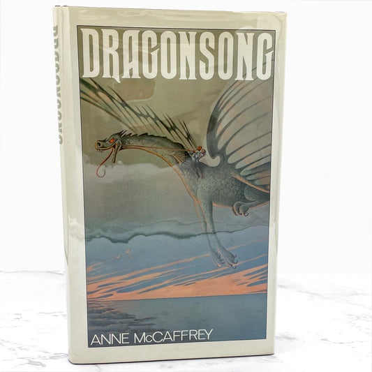 Dragonsong by Anne McCaffrey [FIRST EDITION] 1976 • 7th Print / 1985 • Atheneum • Mint!