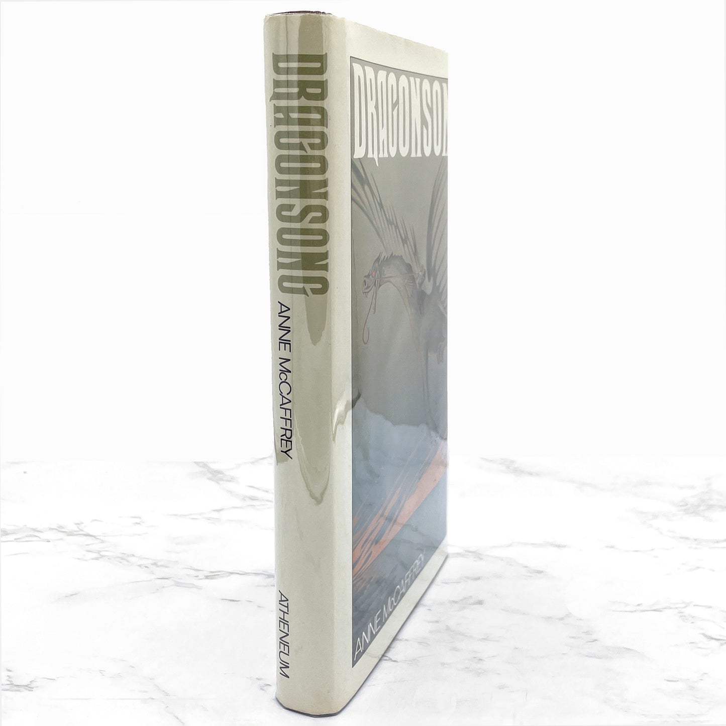 Dragonsong by Anne McCaffrey [FIRST EDITION] 1976 • 7th Print / 1985 • Atheneum • Mint!