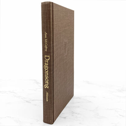 Dragonsong by Anne McCaffrey [FIRST EDITION] 1976 • 7th Print / 1985 • Atheneum • Mint!