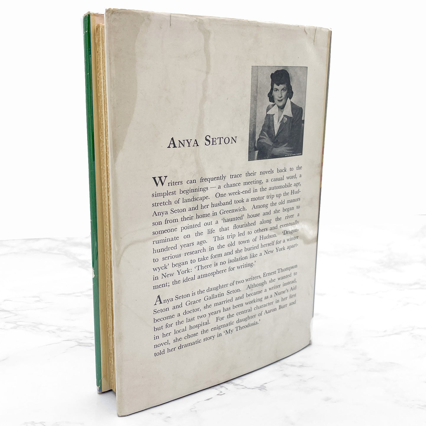 Dragonwyck by Anya Seton [FIRST BOOK CLUB EDITION] 1944 • Houghton Mifflin • Hardcover