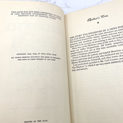 Dragonwyck by Anya Seton [FIRST BOOK CLUB EDITION] 1944 • Houghton Mifflin • Hardcover