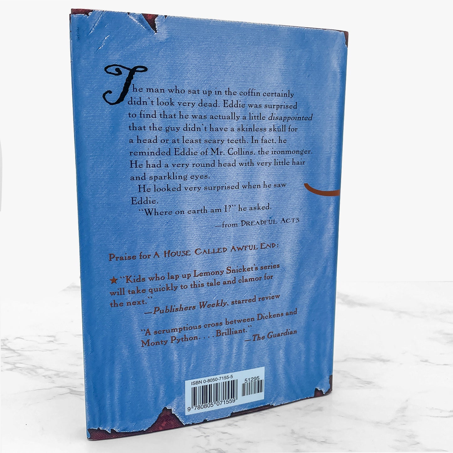 Dreadful Acts by Philip Ardagh & David Roberts [FIRST EDITION] 2001 • Eddie Dickens #2