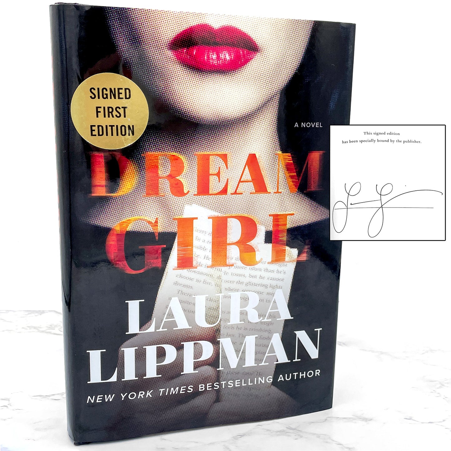 Dream Girl by Laura Lippman SIGNED! [LIMITED FIRST EDITION] 2021 • Harper Collins
