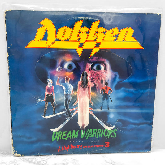 Dokken – Dream Warriors (Theme From A Nightmare On Elm Street 3) [12" VINYL E.P.] 1987 • Elektra