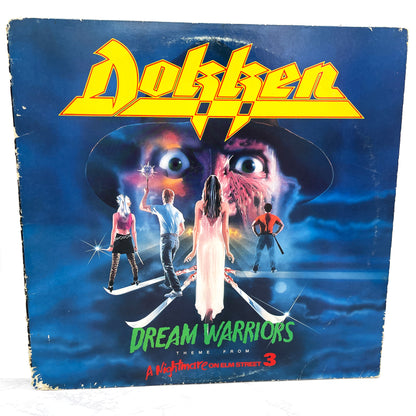 Dokken – Dream Warriors (Theme From A Nightmare On Elm Street 3) [12" VINYL E.P.] 1987 • Elektra